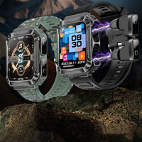 2-in-1 bluetooth smartwatch